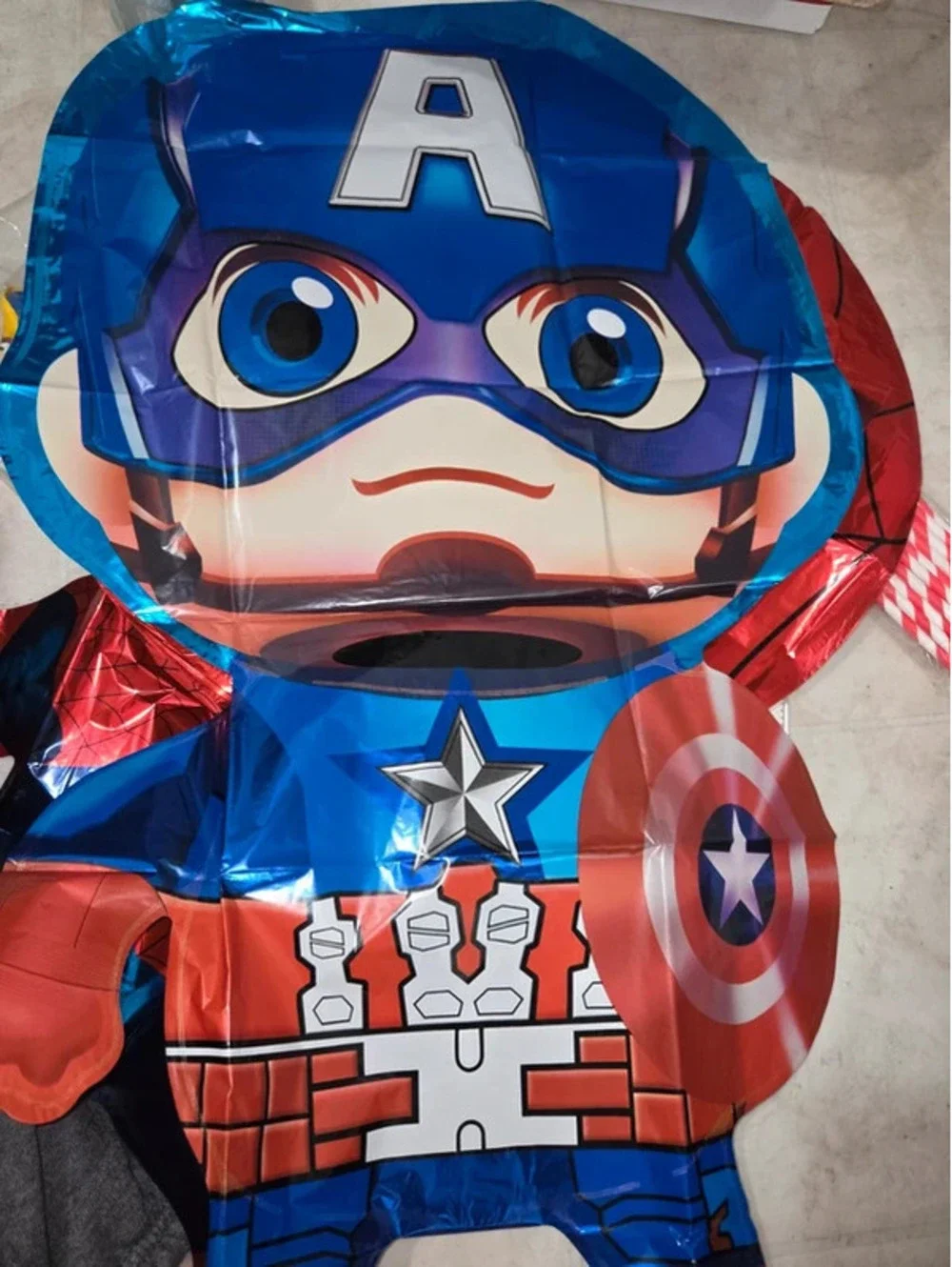 Super hero party back birthday